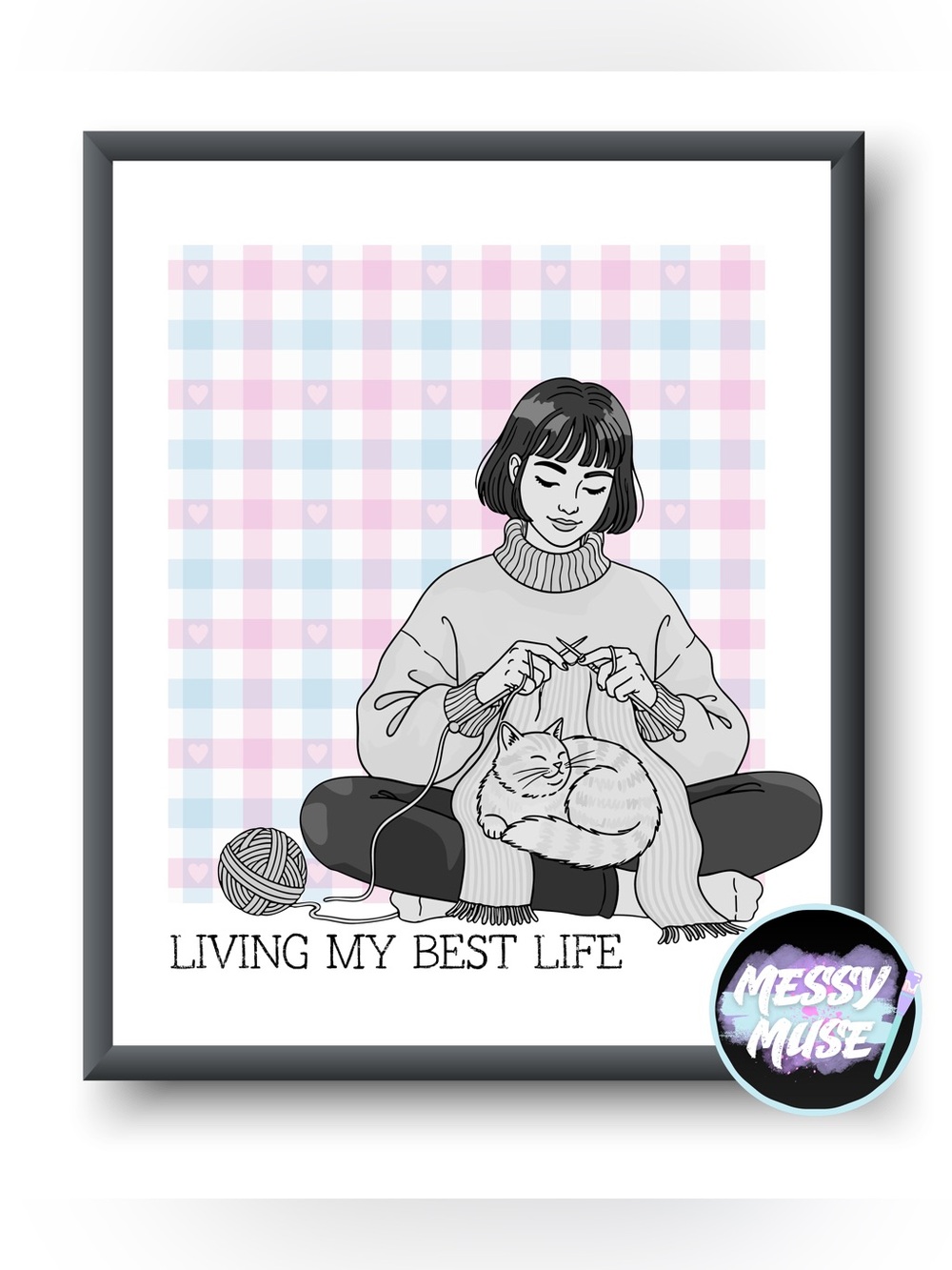 8.5x11 Wall Art Print | Handmade Home Decor | Ready to Frame Art Print